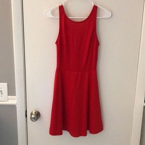 NWT red skater dress